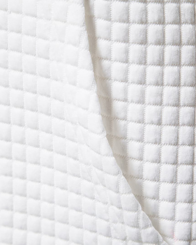 Raffa™ | Felpa con Cappuccio e Motivo a Quadri in Rilievo