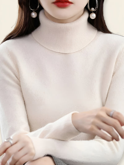 Gabriella™ | Maglione a Collo Alto in Cashmere