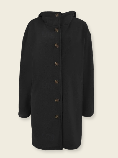 Stella™ | Cappotto di Lana con Cappuccio