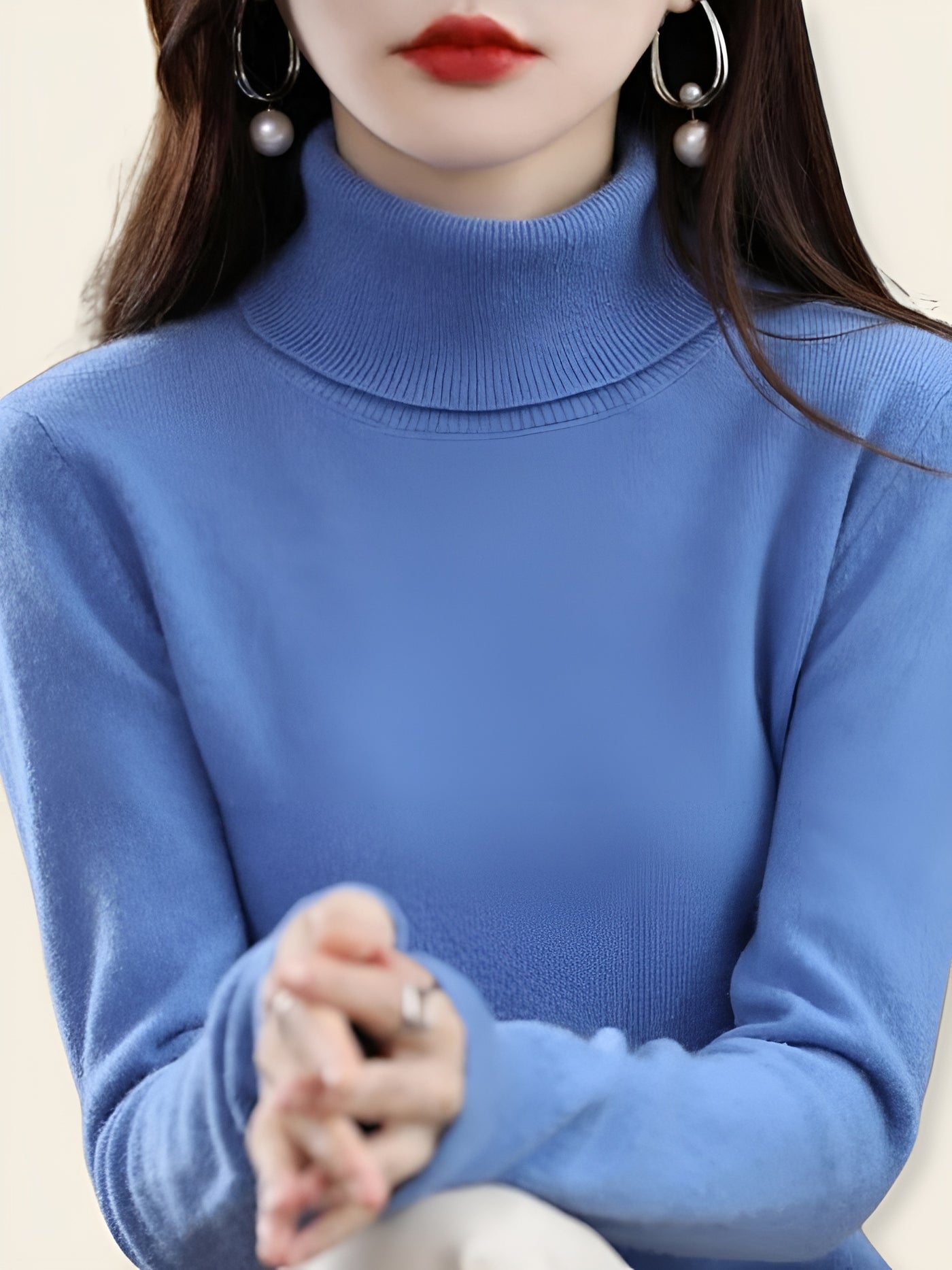 Gabriella™ | Maglione a Collo Alto in Cashmere