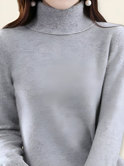 Gabriella™ | Maglione a Collo Alto in Cashmere
