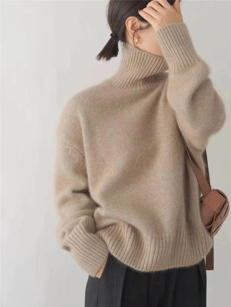 Isola™ | Maglione Dolcevita in Cashmere Morbido