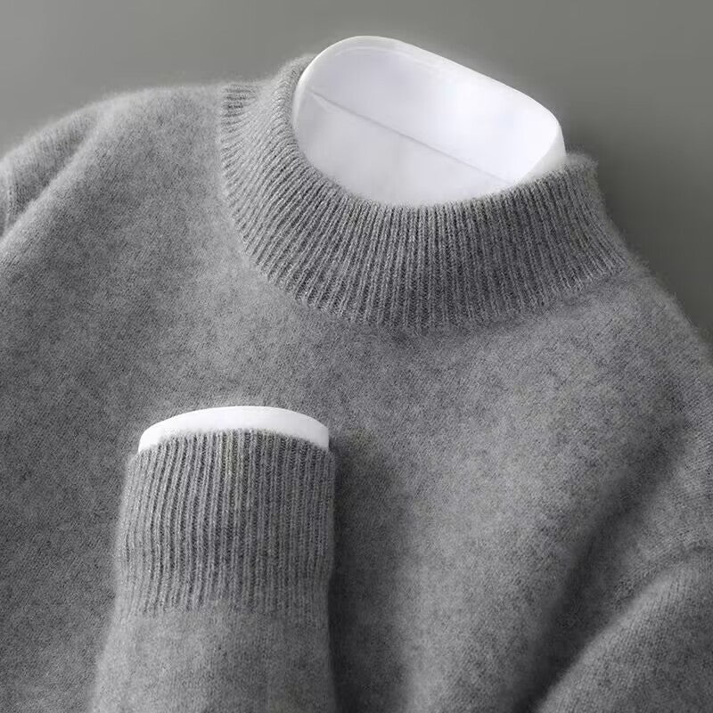 Clara™ | Maglione in Cashmere a Collo Alto