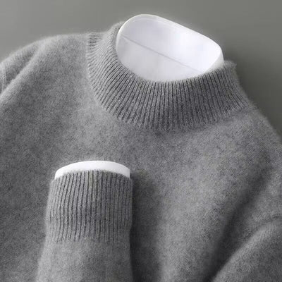 Clara™ | Maglione in Cashmere a Collo Alto