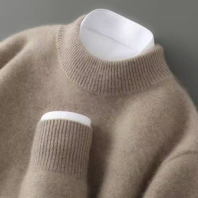 Clara™ | Maglione in Cashmere a Collo Alto